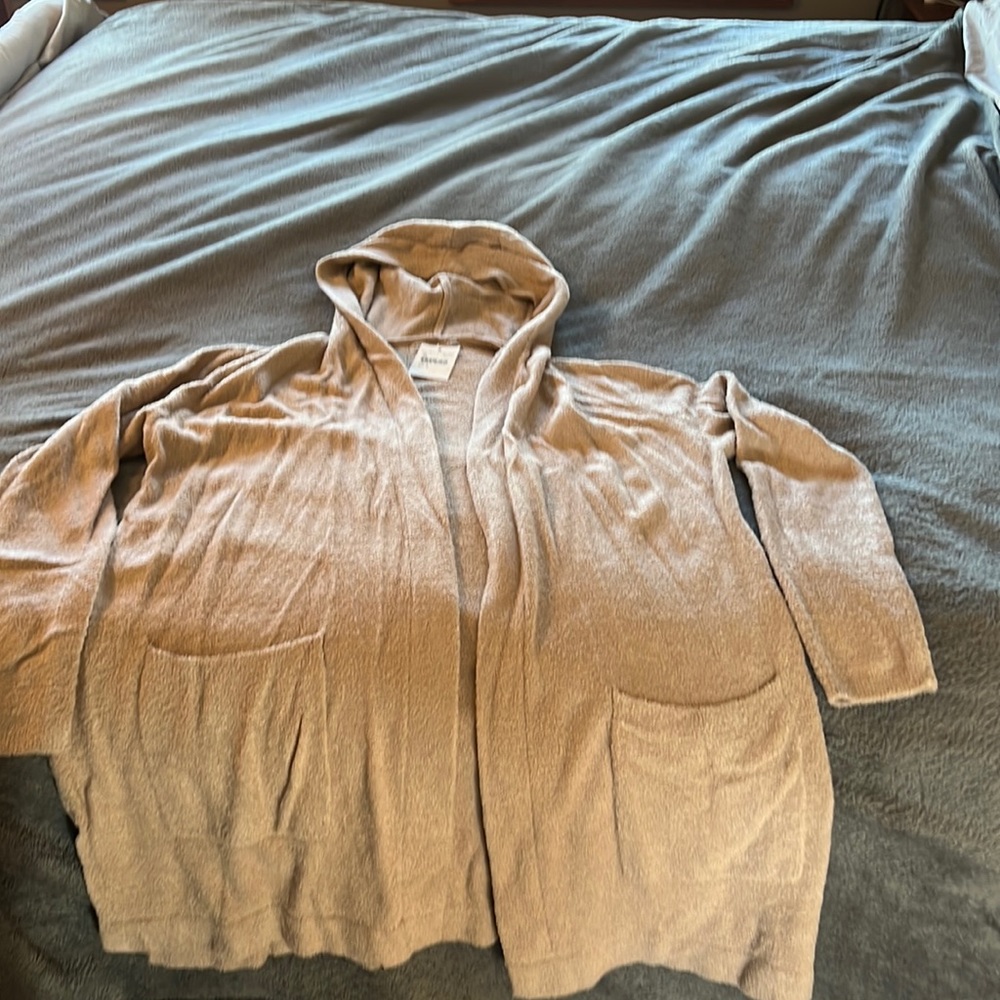 New with tags tan cardigan.